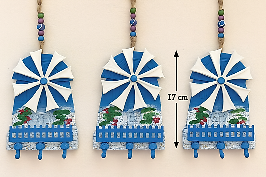 3'lü Yel Değirmeni Duvar Süsü